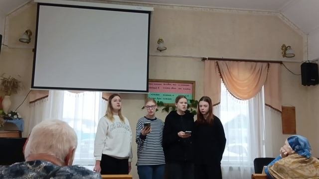 В церкви в Большеречье