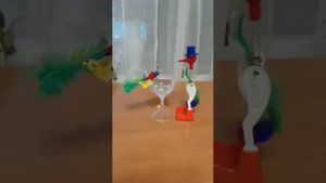 Пьющие птички- забавная игрушка, термодинамический двигатель