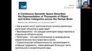 Ментальные и философские абстрактные объекты глазами психофизиолога