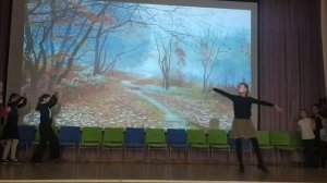 Спктакль "Фантазеры  и электроники на уроке литературы". Начало