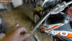 Руль IGP 22/28 на Kayo T2 MX ! Установка. Руль с озона!
