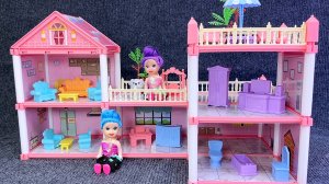 Развивающие игрушки. Игровой набор "Домик для Барби". Для малышей мультики. Познавательно