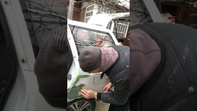 Как неправильно шпаклевать кузов #шпаклёвка #кузовныеработы #кузовнойремонтавтомобиля #ваз2110