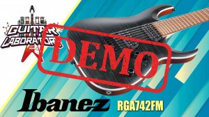 Электрогитара IBANEZ RGA742FM-TGF - демонстрация звучания