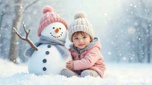 ВЕСЁЛАЯ ПЕСНЯ ПРО СНЕГОВИКА!