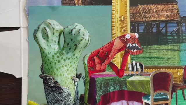 Как сделать коллаж из бумаги