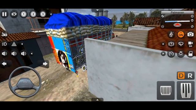 MOBIL TRUK OLENG CANTER MUAT PADI BUSSID MOBIL SIMULATOR