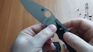 Spyderco Manix 2 Lightweight disassembly - розбирання ножа Spyderco Manix 2 Lightweight