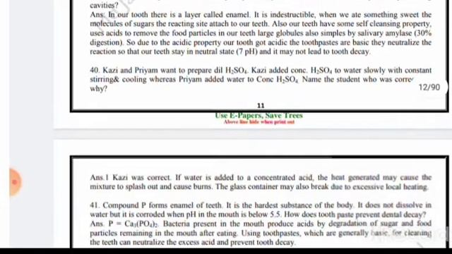 SSLC science (Chemistry)most important questions 2022-23.Based on NCERT syllabus.