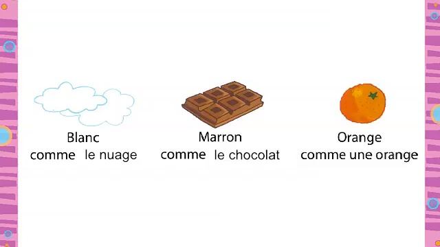 Les couleurs Цвета смотреть онлайн