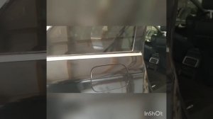 Снятие молдингов заднего стекла/форточки audi q7