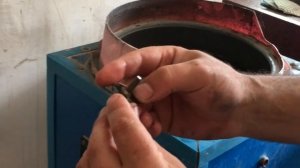 Делаю кабошон из пейзажной яшмы