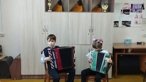 А.Доренский Прелюдия ре-мин. Б.Н.Т. Бульба. Исп. дуэт баянистов мл. классов ВероМишки