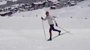 Классический ход: Попеременный двухшажный