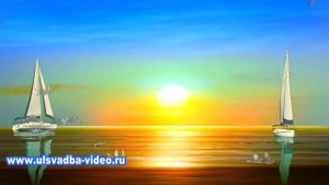 Футаж Встреча рассвета. Мы желаем счастья вам