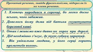 Огляд презентації «Фразеологізми в мовленні людини й художніх творах»