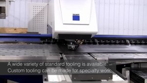 High Speed Punching Services - Fast Sheet Metal Processing - Trumpf TruPunch 5000 Demo