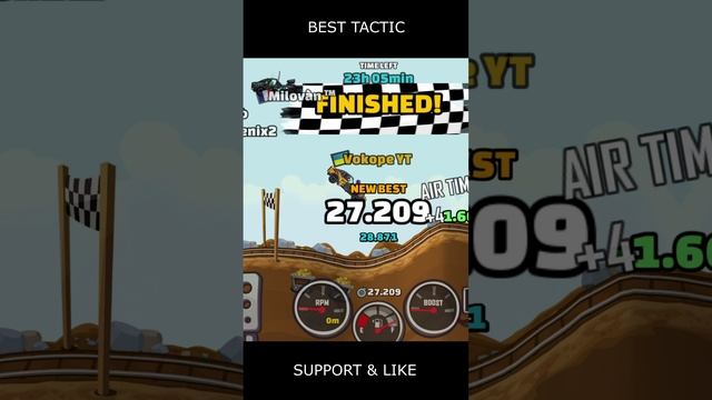 ⚠️ NEW Community Showcase ⚠️ (Fools Gold) - Hill Climb Racing 2 #shorts #hcr2