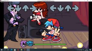 FNF туториал на харде и батя на нормале (ремикс от моей звуковой системы) без голоса