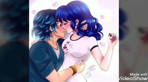 Клип лука и маринетт