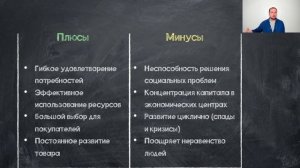 Урок 21. Экономические системы