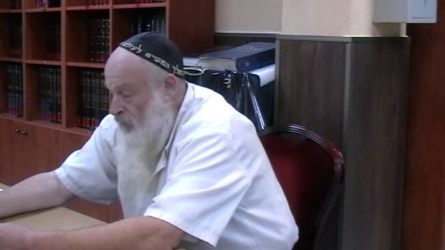 Рав Даниэль Булочник. Урок Талмуда. 5775г
