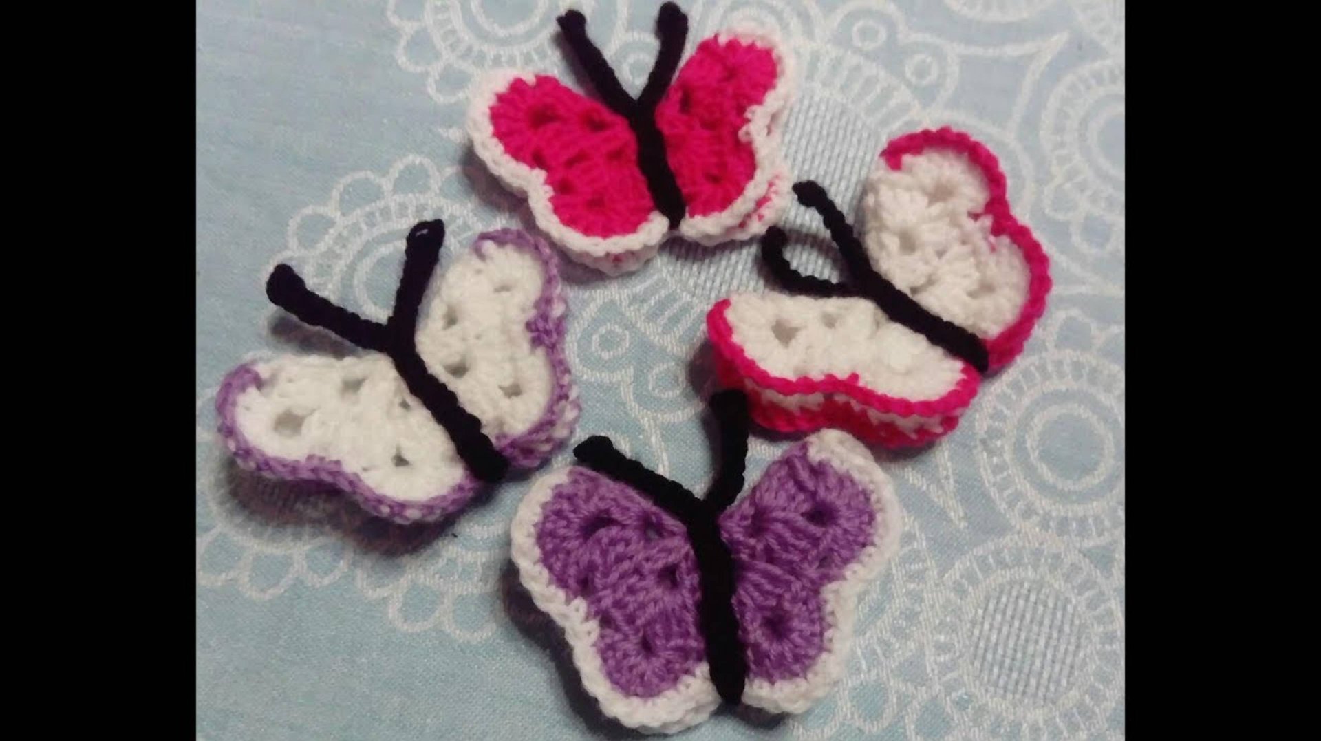 БАБОЧКА КРЮЧКОМ / МАСТЕР КЛАСС смотреть онлайн