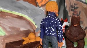 Мультфильм по мотивам сказки "Вершки и корешки",полностью сделанный в гончарном кружке г.Энгельса.