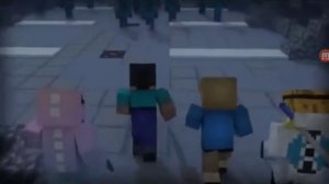 Песня  бада бум анемацыя майнкрафт