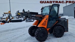 Итальянский мини-погрузчик CASTLOADERS 40XD зима +7-909-630-90-90