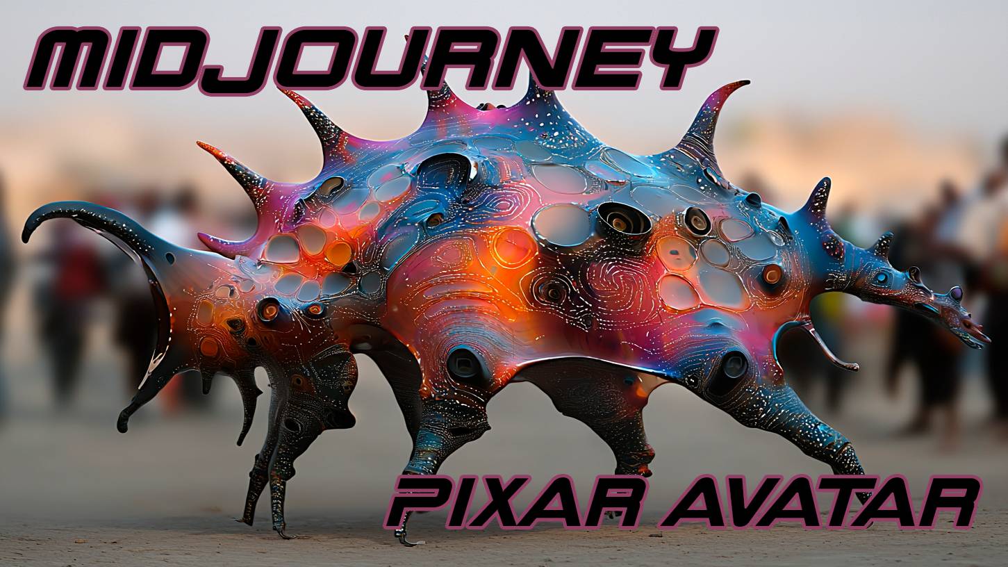 Нейросеть MidJourney, пошаговый гайд создание pixar персонажа. Для новичков