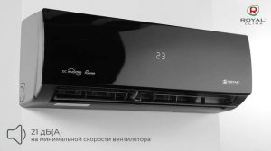 Чёрные инверторные сплит системы ATTICA NERO Inverter ROYAL Clima   Кондиционер Аттика Нэро Инвертор