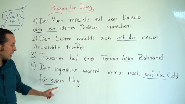 Almanca A2 INTENSIV Ders - 35 Präposition Übung