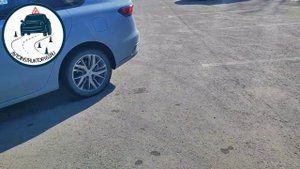 изучаем смещение автомобиля при выезде из парковки. #автоинструктор_тлт