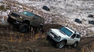 НИВЫ зарубились с JEEP и TANK 300! МОНОПРИВОД тоже МОЖЕТ! Царь горы начало