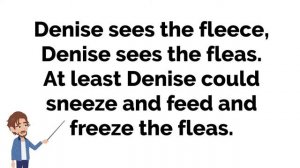 Improve your English Pronunciation with English Tongue Twister #257 - English speaking practice