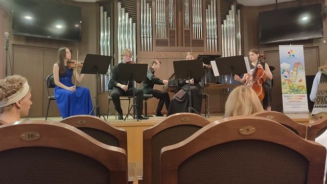 Захар Внутских, А.Дворжак, Фортепианный квинтет №2 Ля мажор op. 81, 1 часть Allegro ma non tanto смотреть онлайн