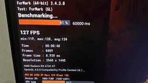 Тест видеокарты 6700XT XFX