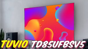 Телевизор Tuvio TD85UFBSV5