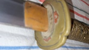 Японский меч син-гунто 2 видео