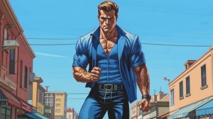 Воины тени появились из ниоткуда, драконы атакуют их как барракуды. Double Dragon II (NES/Dendy).