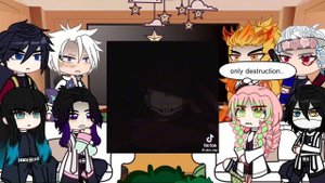 Hashiras react to Sukuna as the new Uppermoon || AU || RoseGacha