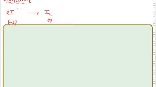 PU 1 | RFT S1 | Chemistry | Lecture 1 | Slide 9 | Ion Electron Method