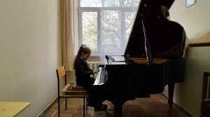 Болтонова Мария, 7 лет. Беркович Этюд до мажор