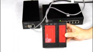 RJ45 RJ11 cable tester & 802.3at POE tester