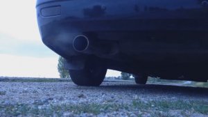 Приора с глушителем от Saab 2.3 turbo