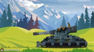 Эволюция Гибридов КВ-44 vs Ратте vs КВ-44М - Мультики про танки