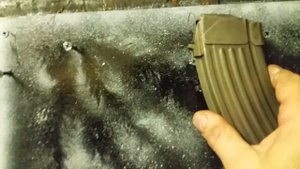 Пример хранения АК магазинов.