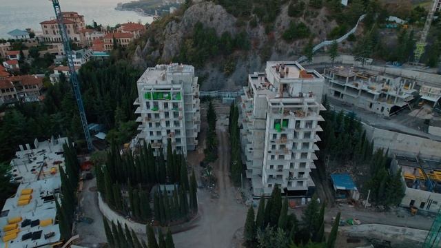 Ход строительства More.Yalta. Октябрь 2022