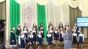 "Ноты", Ж.Металлиди. Хор девочек "Ветрык" (мл.сост./"ДШИ1 г.Минска"). Худ. рук. Занемонец И.Ф..